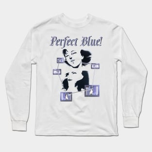 Perfect Blue ''SIGNAL WAVES'' V1 Long Sleeve T-Shirt